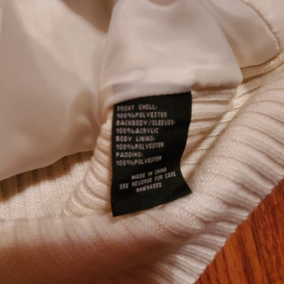 Sweater Puffer Jacket - Picture 7 of 8